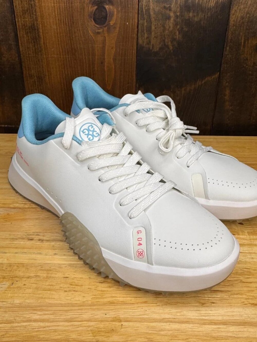 G/FORE G.112 Perforated Spikeless Golf Shoes GMF000137-S/BRE Snow Men’s Size 15